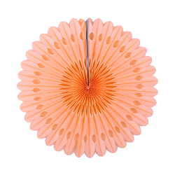 Фант с перфорацией 40 см персиковый