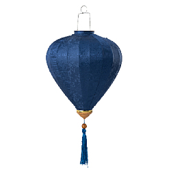 Вьетнамский фонарик 12" Чеснок синий 763